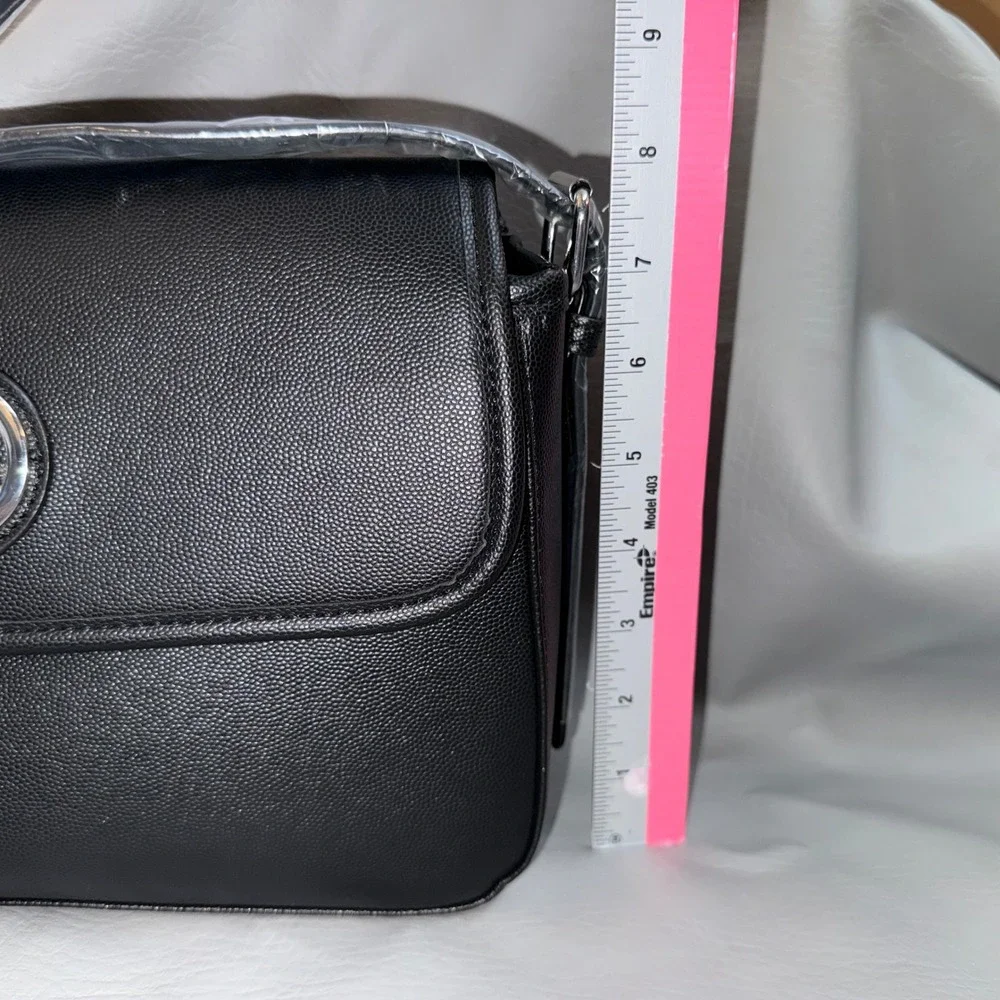 Lot of 2 CXL by Christian Lacroix black crossbody bags Madison and Karen NWT